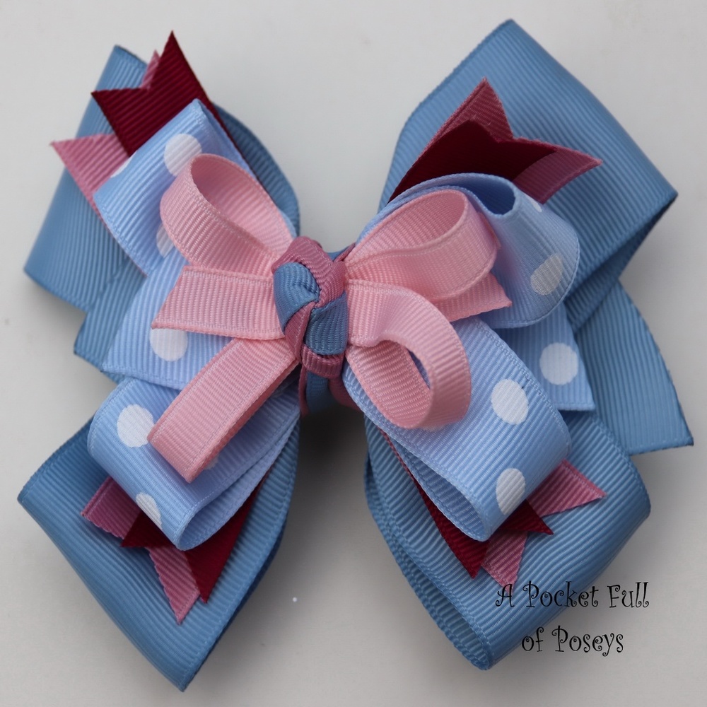 Hair Bow Made to Match Gymboree La Belle Epoque